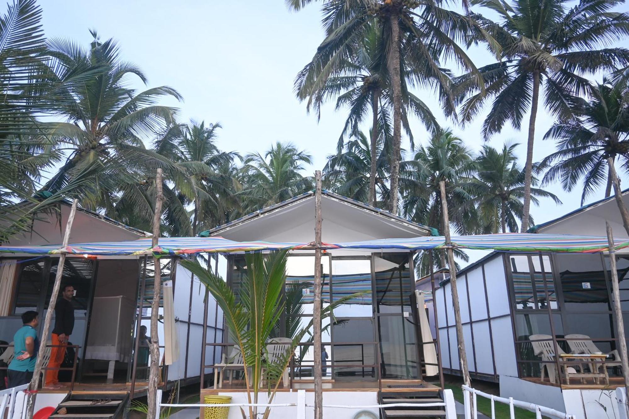 Kashinath Beach Huts Агонда Екстериор снимка