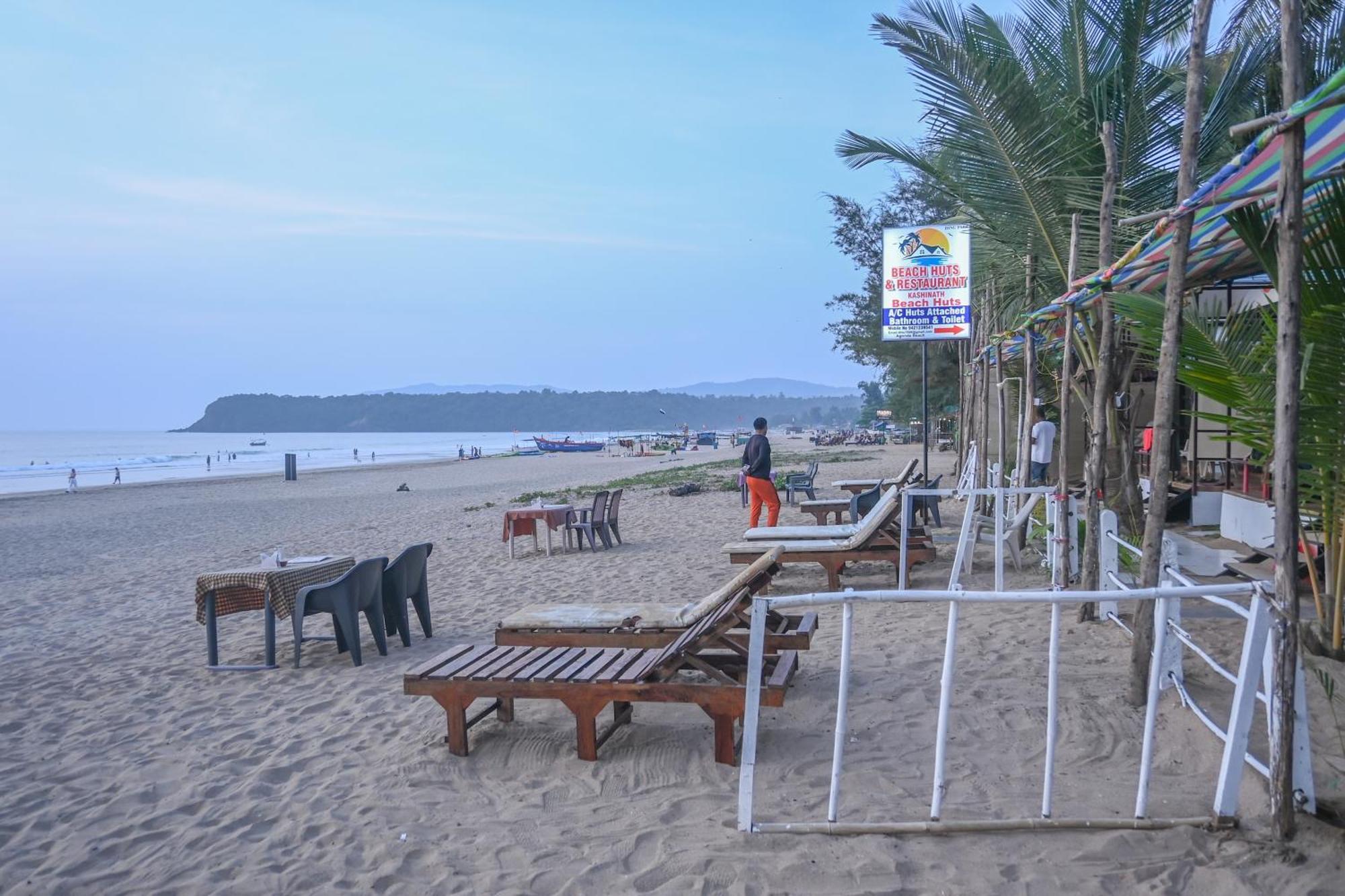 Kashinath Beach Huts Агонда Екстериор снимка