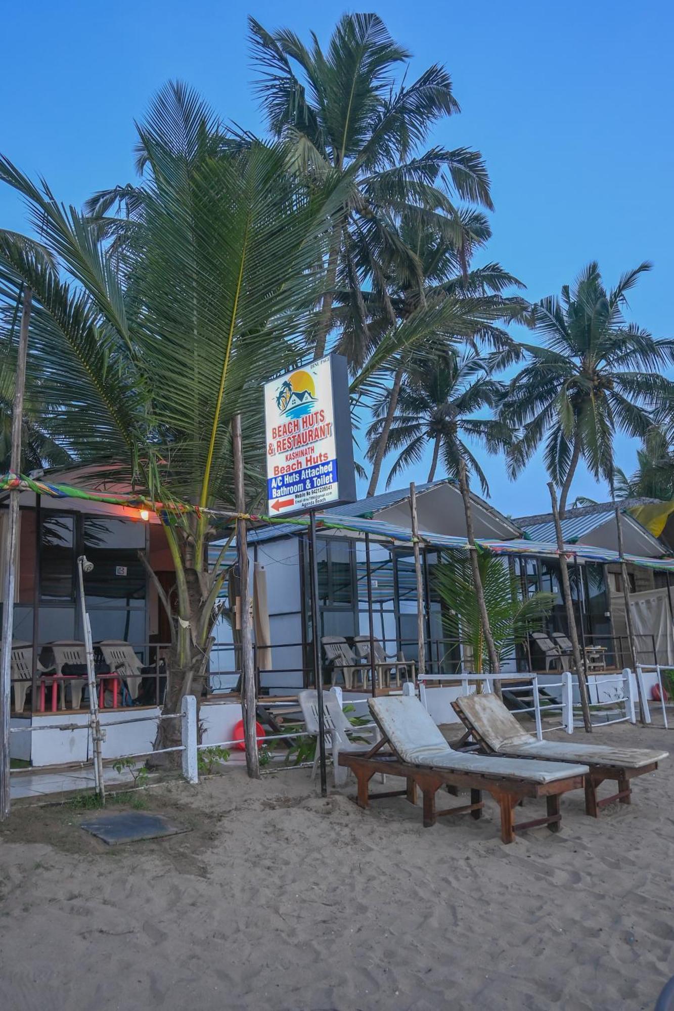 Kashinath Beach Huts Агонда Екстериор снимка